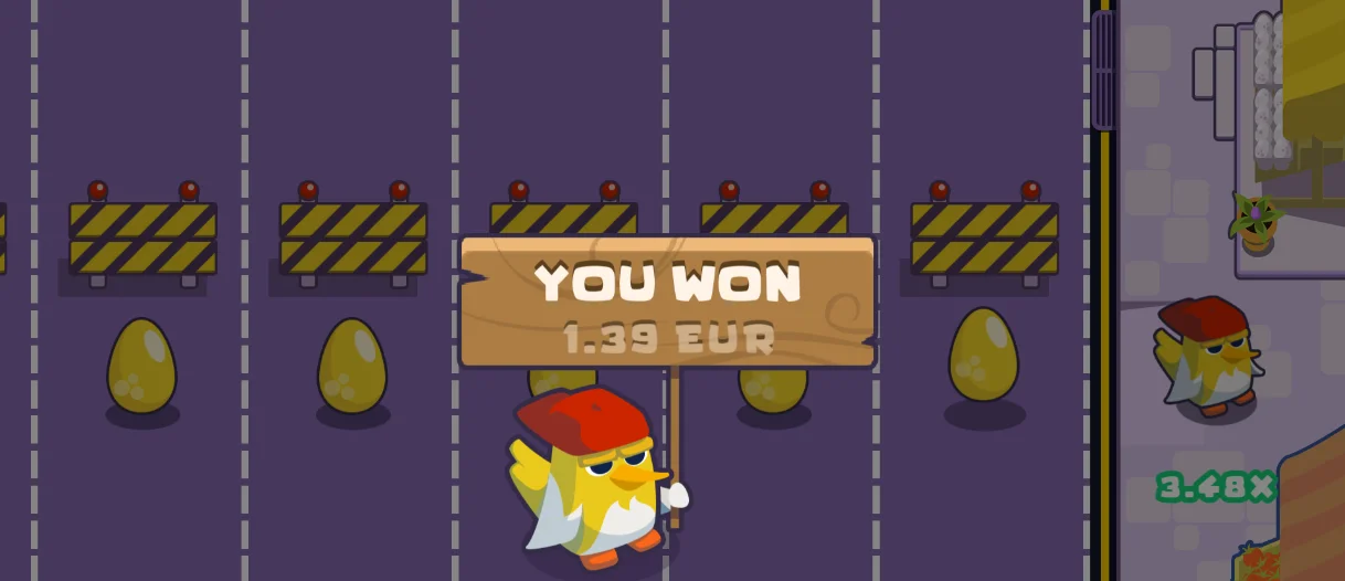 Chicken Cross Spill