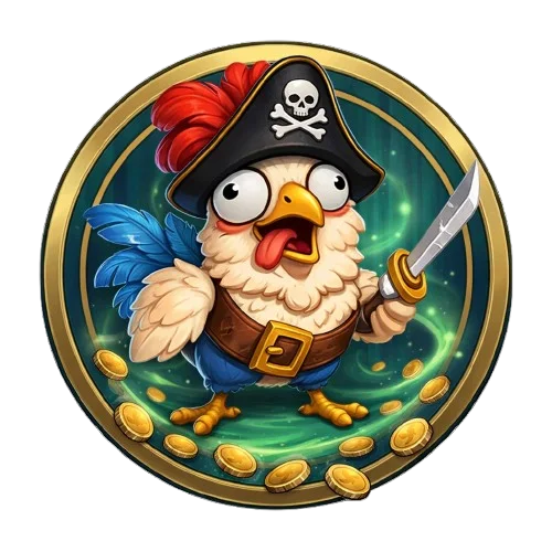 chicken pirate logo