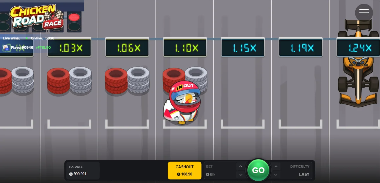 Chicken Road Race casino spill
