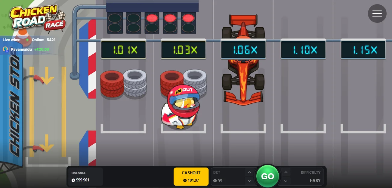 Chicken Road Race casino