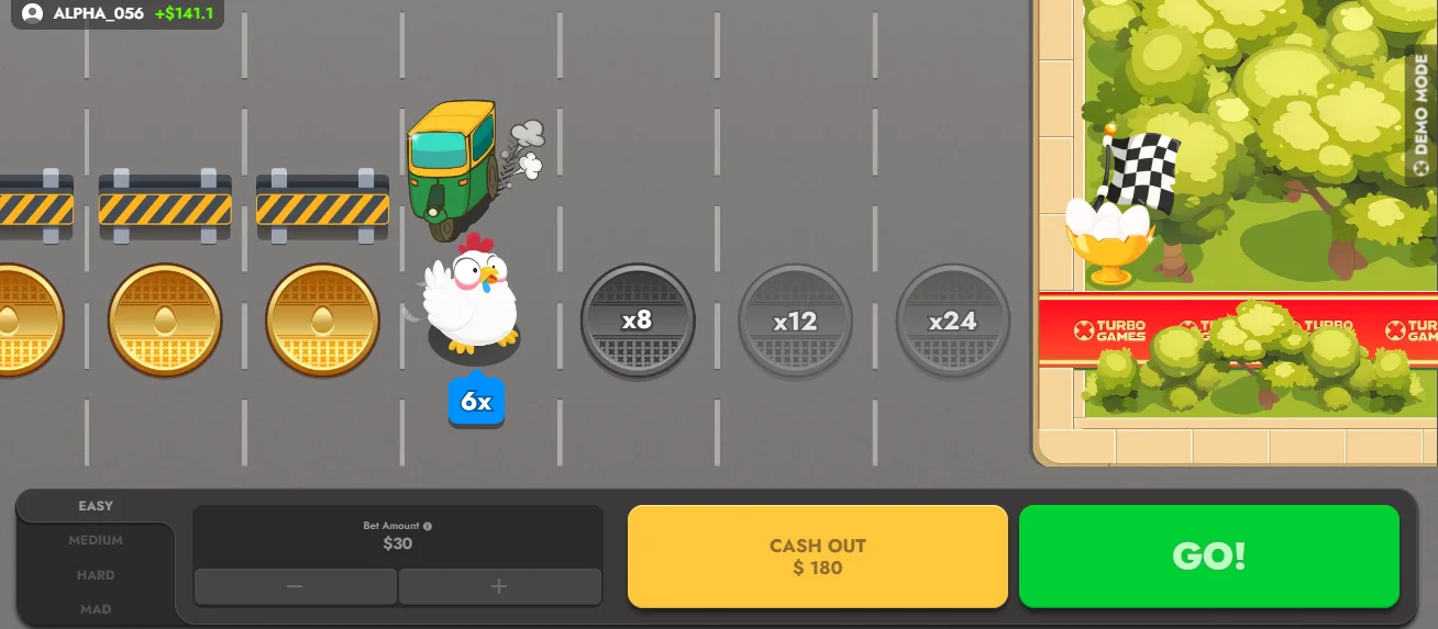 Chicken Route Demo Spill