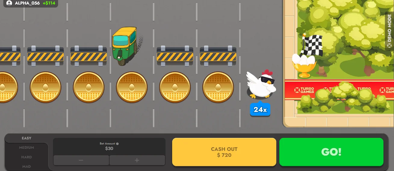 Chicken Route Demo