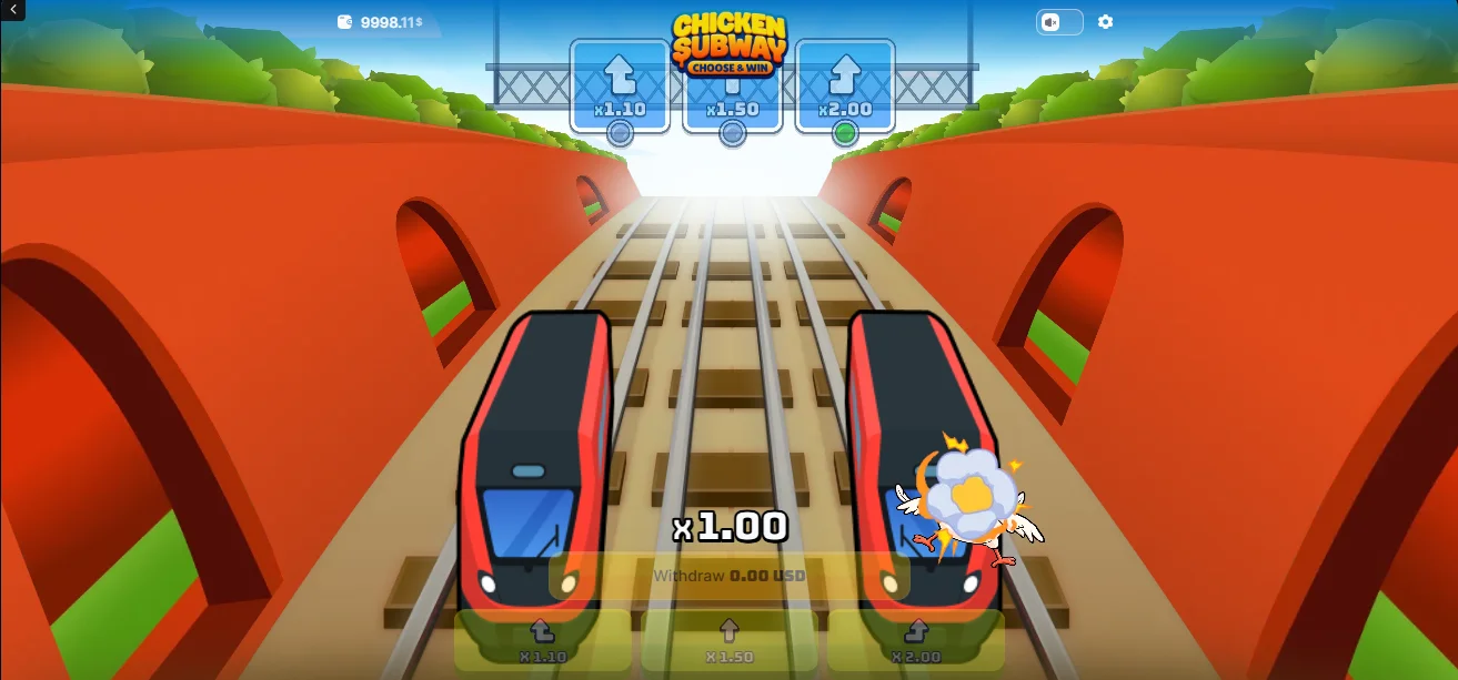 Chicken Subway Spill
