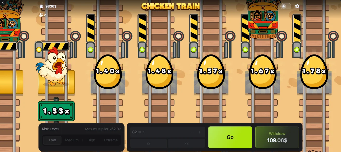 Chicken Train Demo