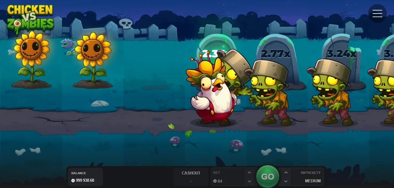 Chicken vs Zombies Demo Spill