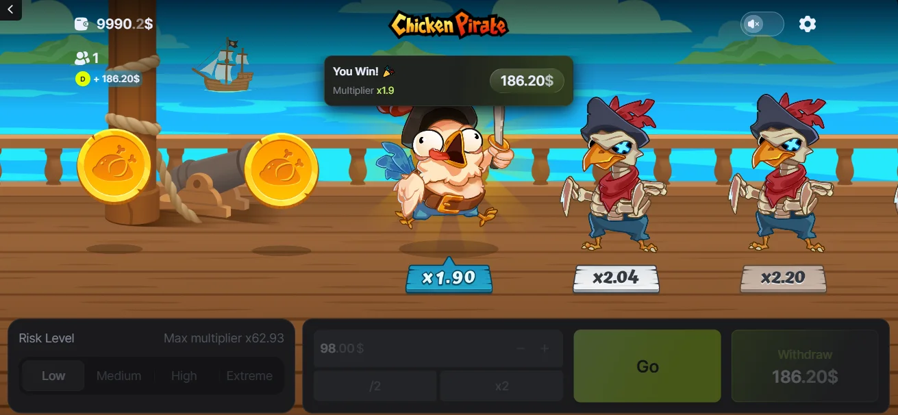 Demo Chicken Pirate