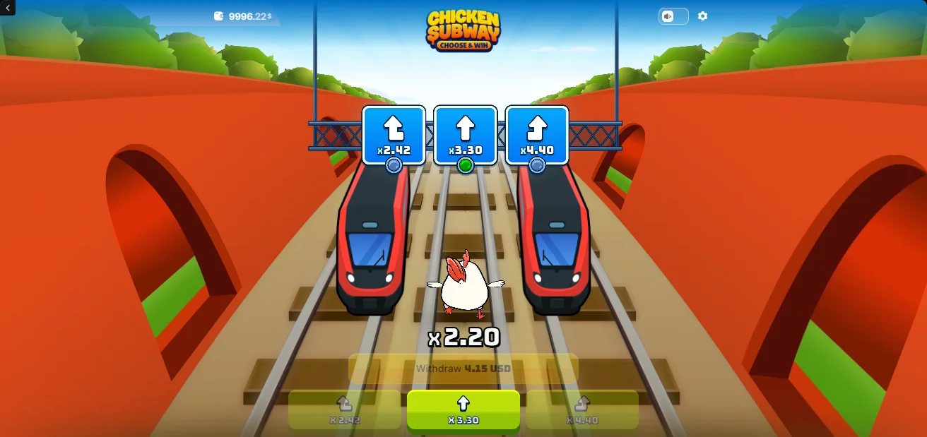 Demo Spill Chicken Subway