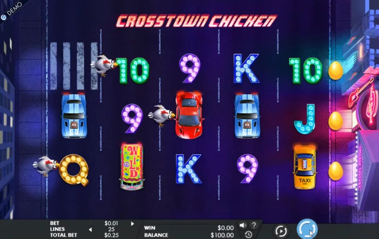 Demo Spill Crosstown Chicken
