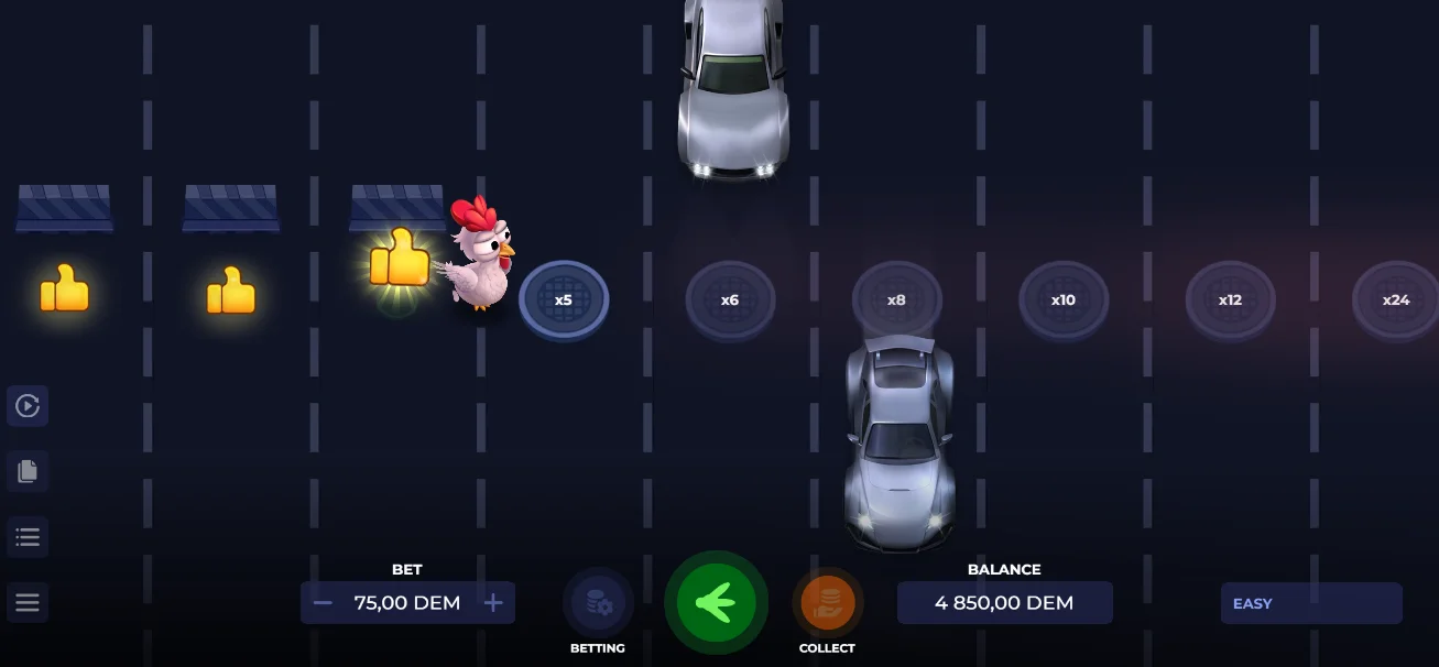 Demo Spill Uncrossable Rush