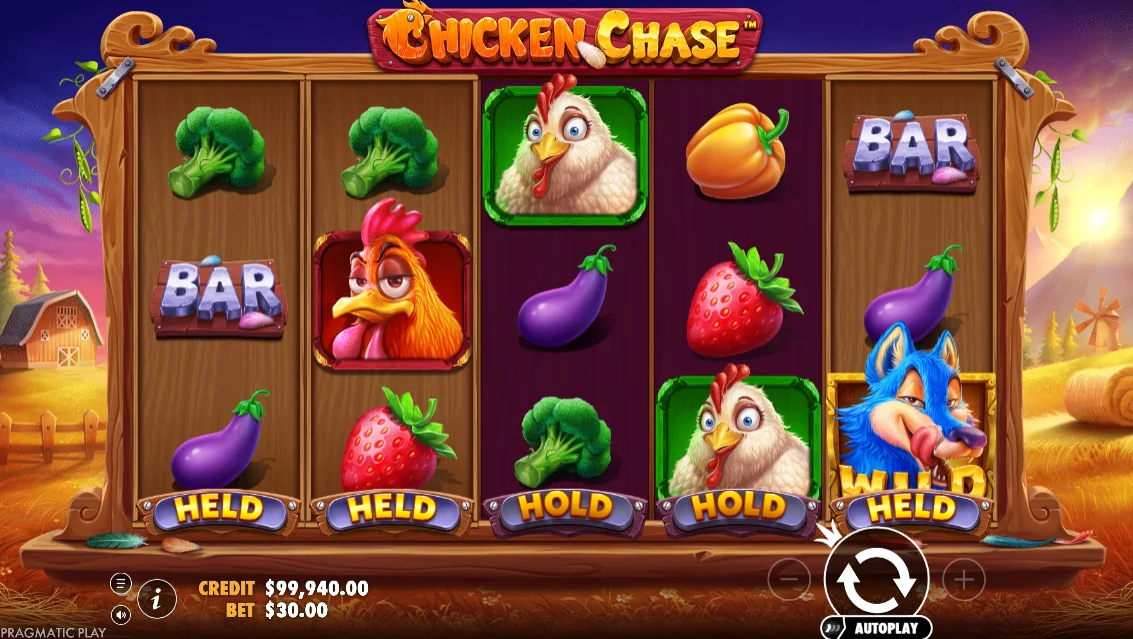 Spill Chicken Chase