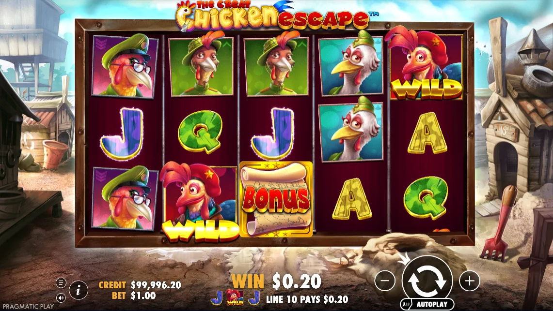 Spill The Great Chicken Escape