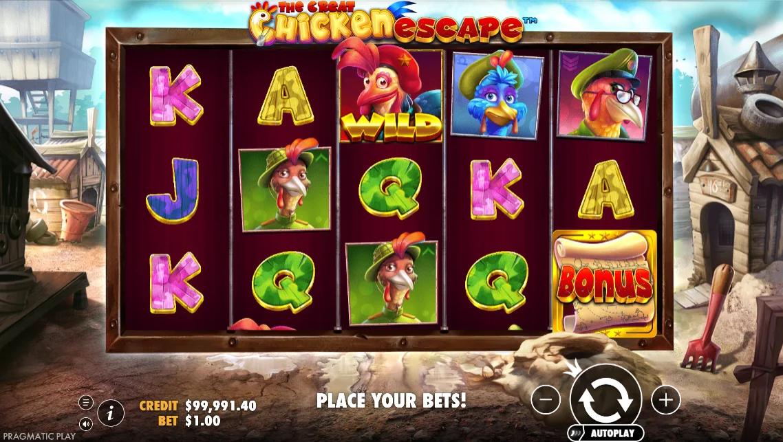 The Great Chicken Escape Demo Spill